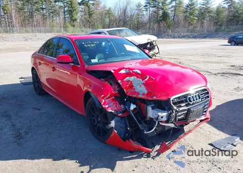 2014 Audi A4 2.0T Premium from USA, damaged, VIN WAUFFAFL0EN005884